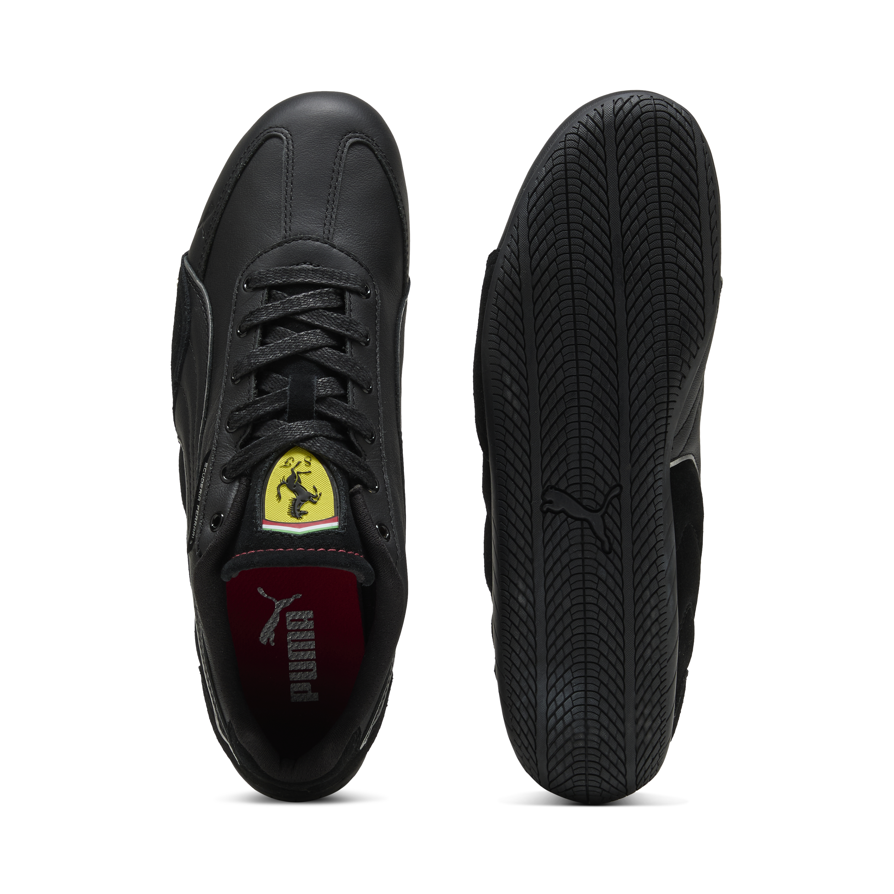Chaussures Ferrari, Puma, Speedcat, noir-rouge 🔥