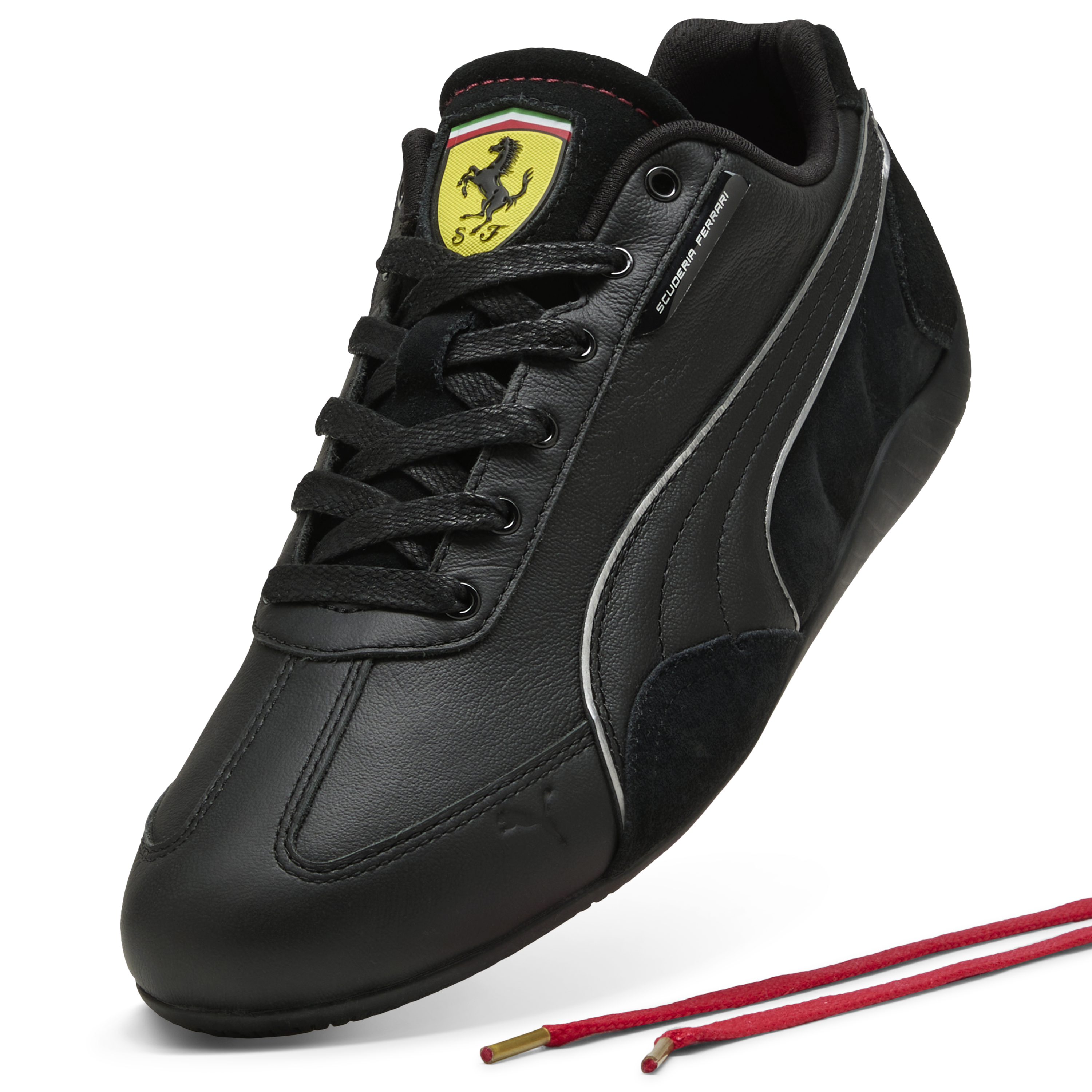 Chaussures Ferrari, Puma, Speedcat, noir-rouge 🔥