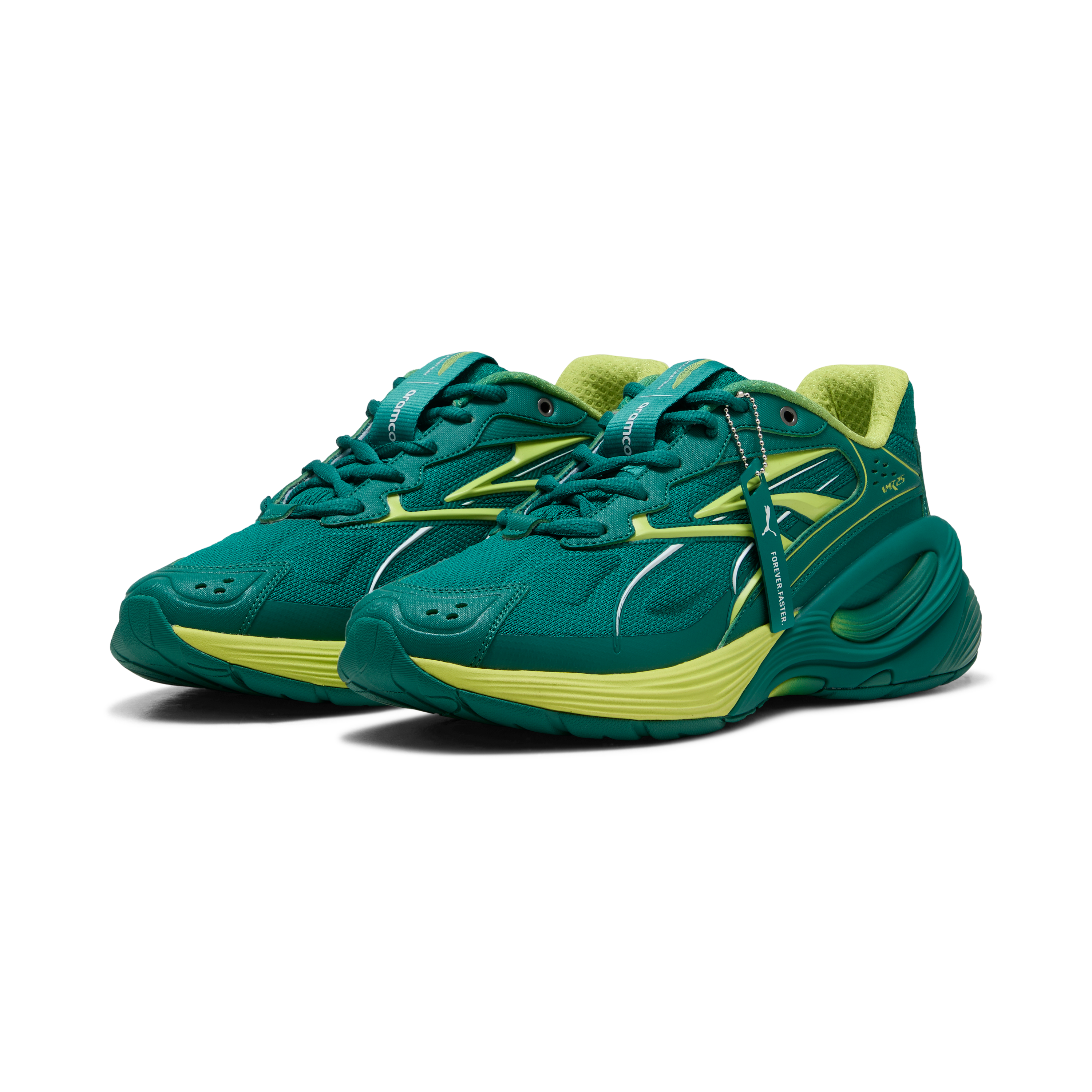 Chaussures Aston Martin, Puma, Inverse Hero, vert 🔥