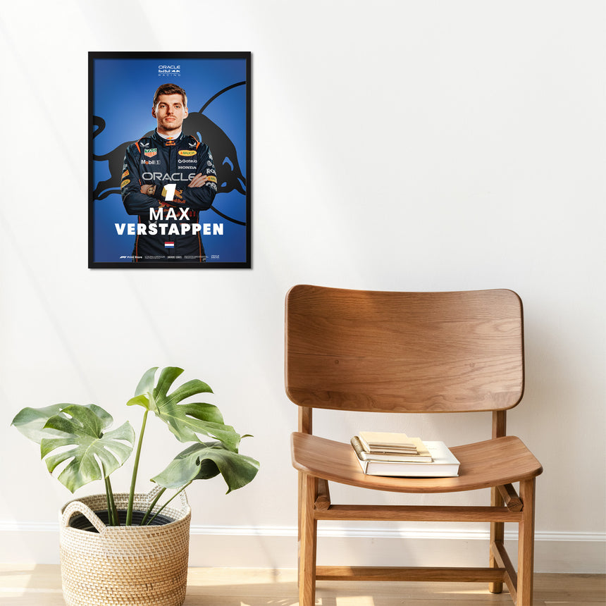 Print F1 originale – Max Verstappen (format A3)