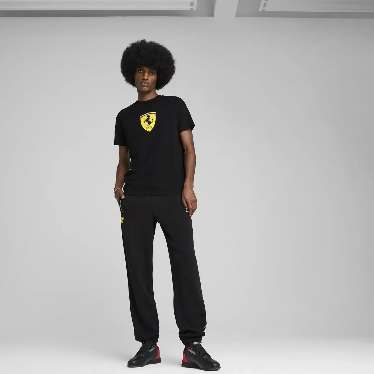 Ferrari Race Polo - Noir 🔥