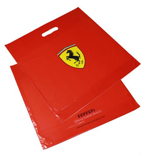 Ferrari Plastic Bag, Medium, Red, 2019