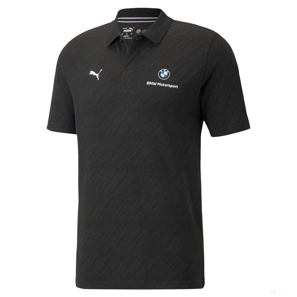 Polo, Puma BMW MMS Jacquard, Noir, 2021 - FansBRANDS®