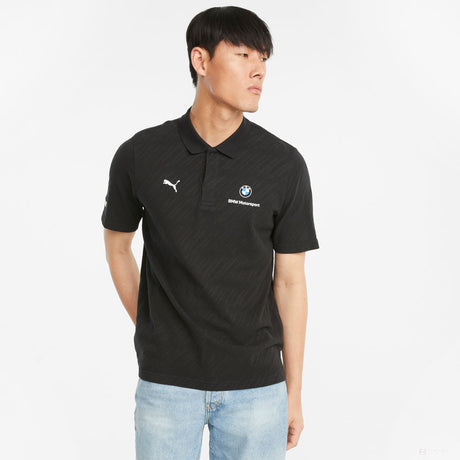Polo, Puma BMW MMS Jacquard, Noir, 2021 - FansBRANDS®