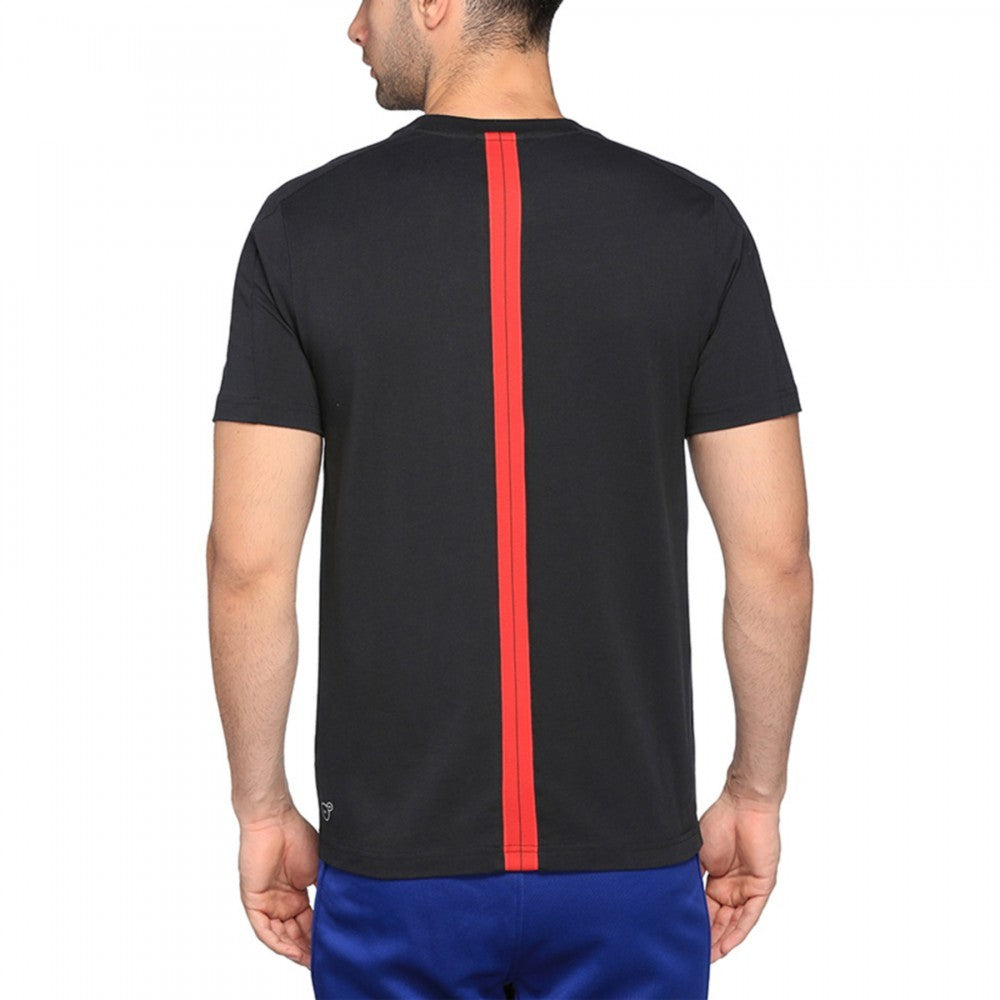 T-shirt col rond Scuderia Ferrari, noir - FansBRANDS®