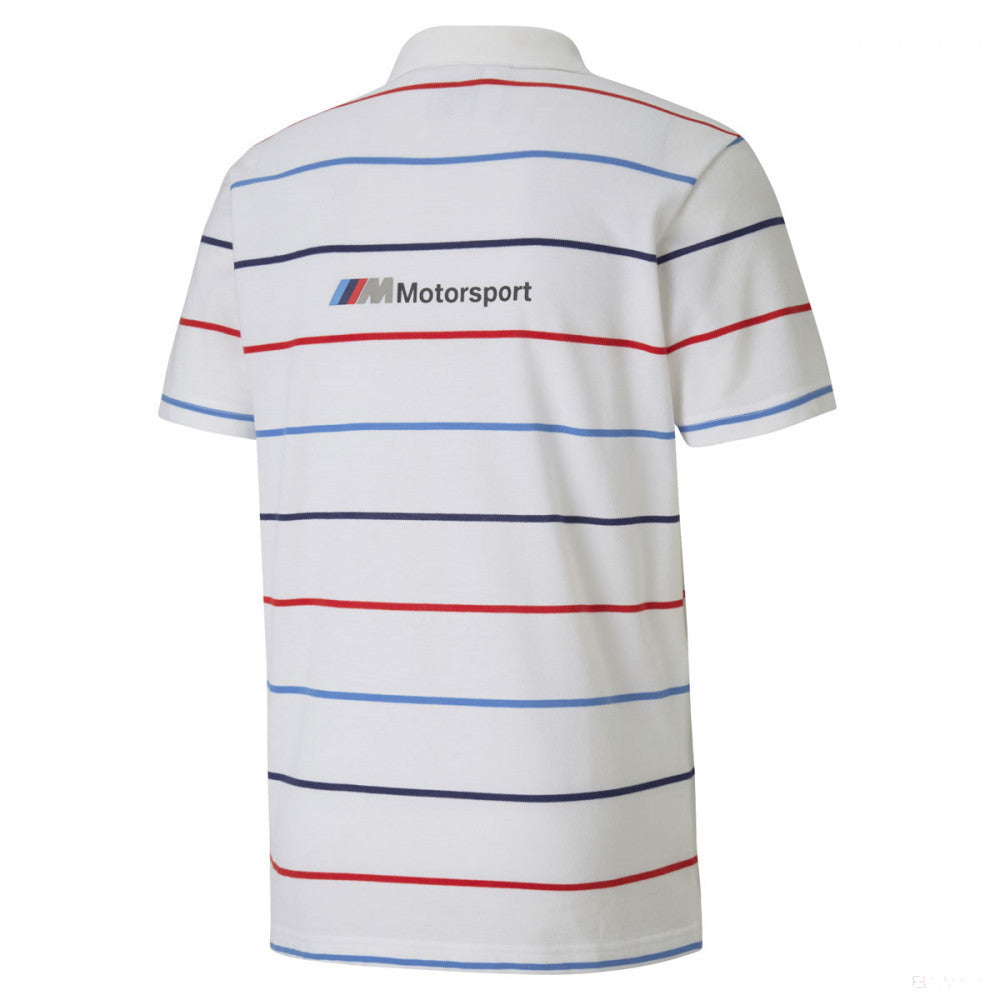T-shirt col rond BMW Motorsport, blanc - FansBRANDS®