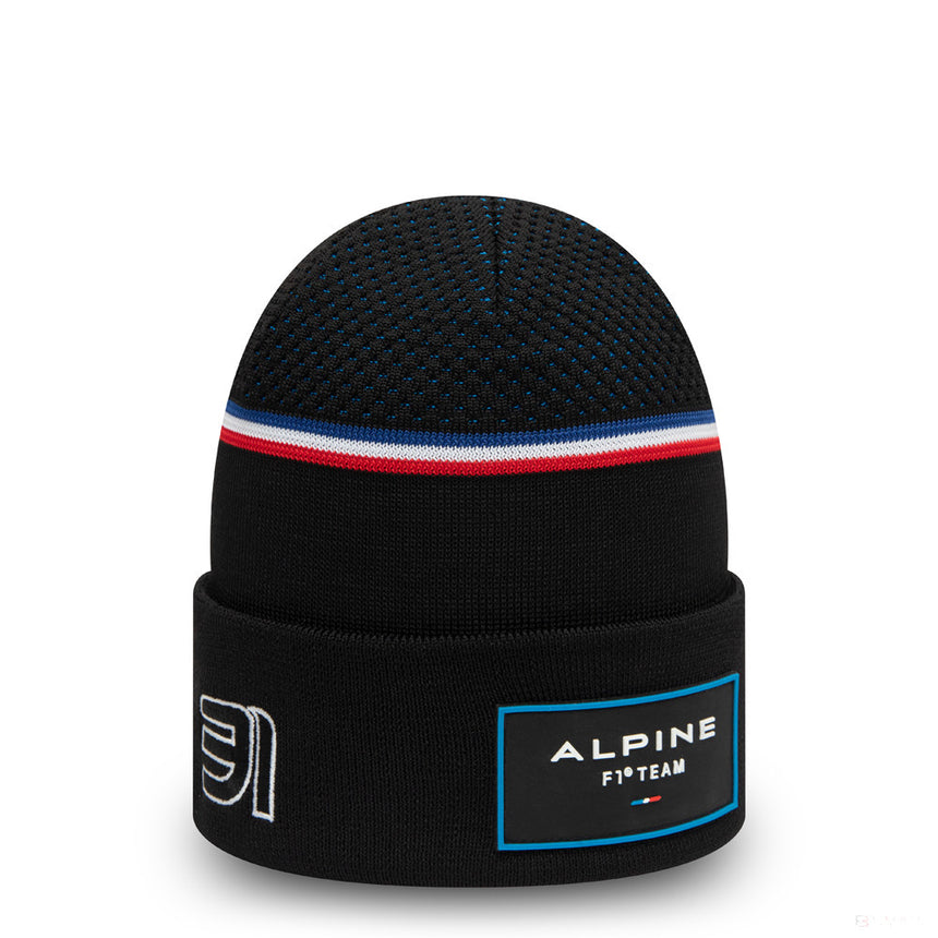 2022, Noir, Adulte, Alpine Esteban Ocon Chapeau d'hiver - FansBRANDS®