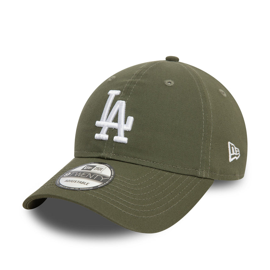 Casquette Los Angeles Dodgers, New Era, 9TWENTY, essentiel, kaki