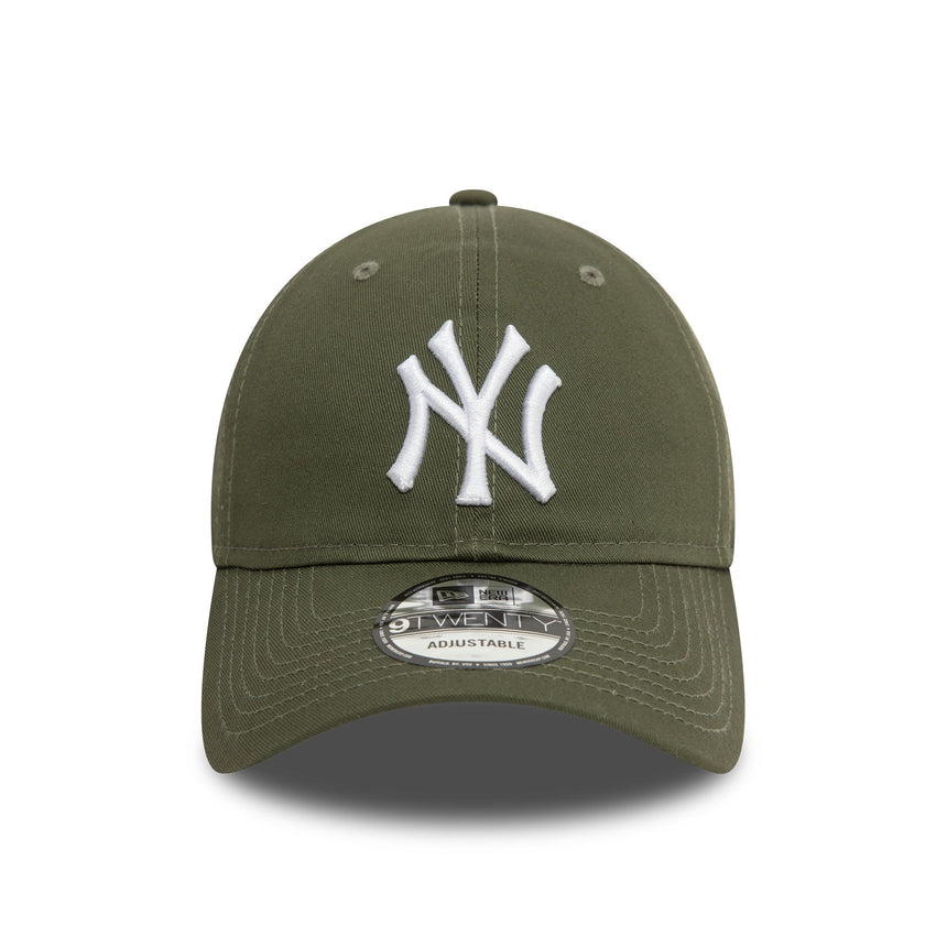 Casquette des Yankees de New York, New Era, 9TWENTY, essentiel, kaki