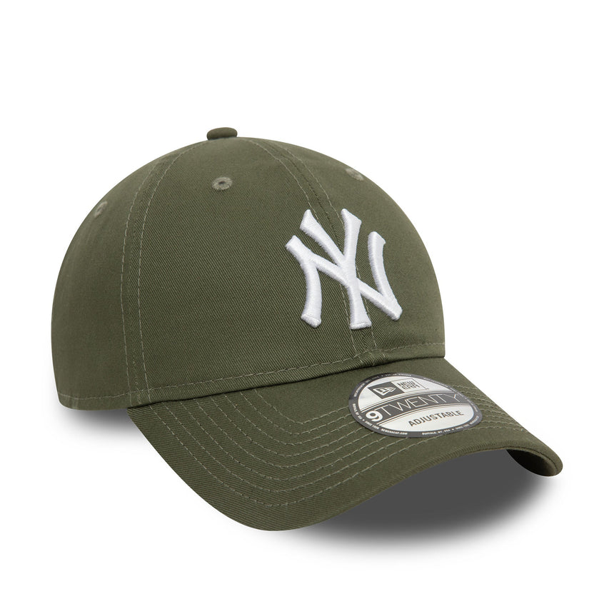 Casquette des Yankees de New York, New Era, 9TWENTY, essentiel, kaki