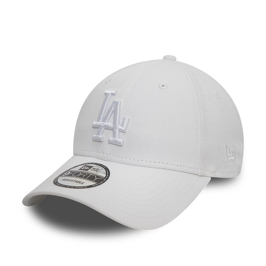 Casquette des Dodgers de Los Angeles, New Era, 9FORTY, essentielle, blanche