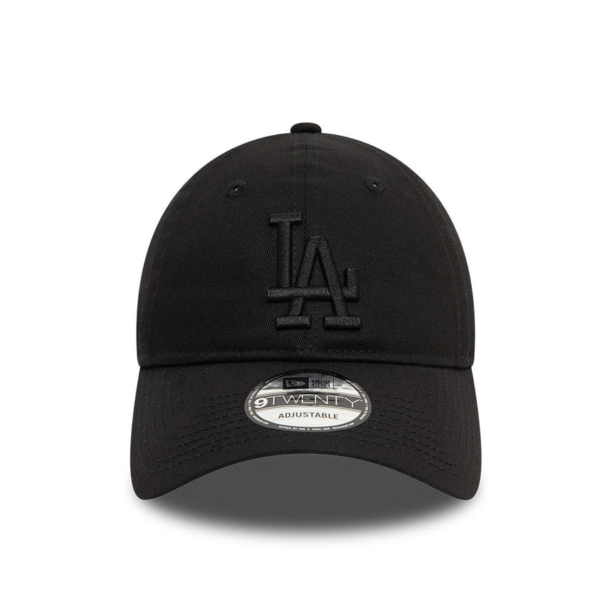 Casquette des Dodgers de Los Angeles, New Era, 9TWENTY, essentielle, noire