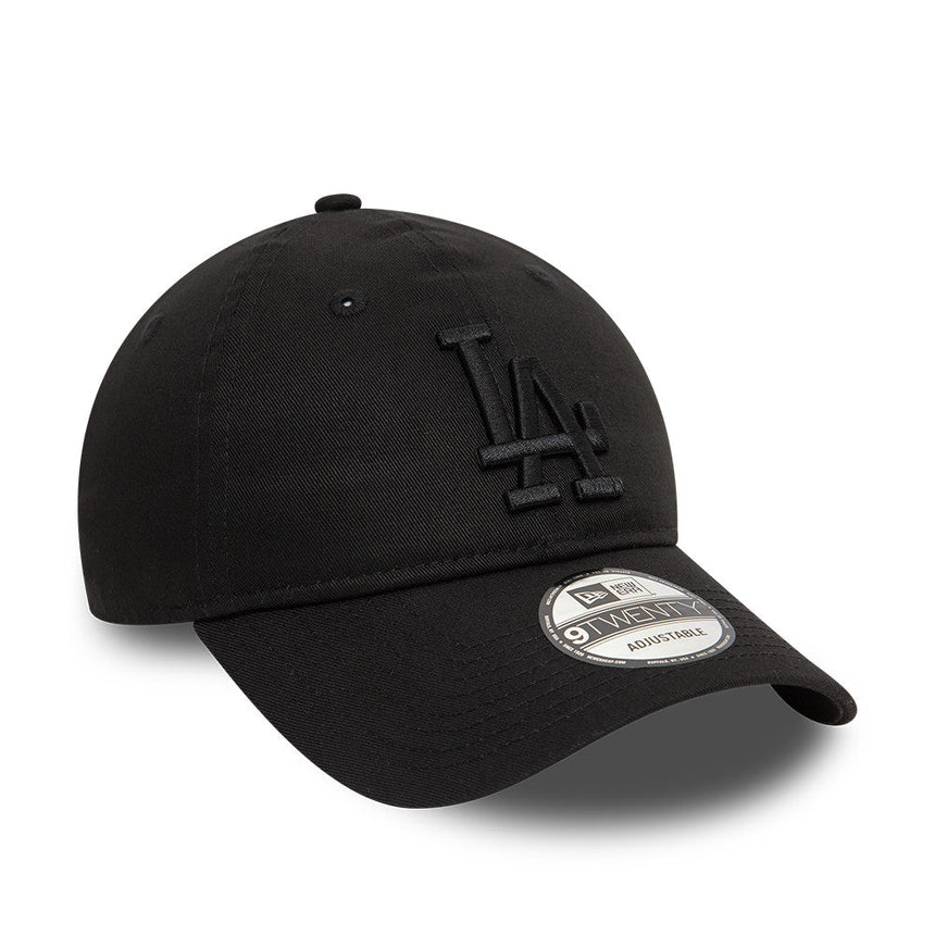 Casquette des Dodgers de Los Angeles, New Era, 9TWENTY, essentielle, noire