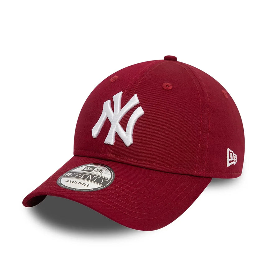 Casquette des New York Yankees, New Era, 9TWENTY, essentiel, bordeaux