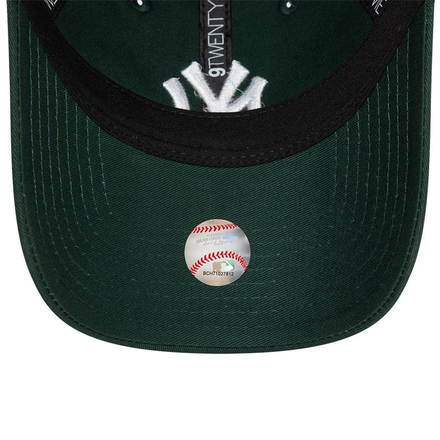 Casquette des Yankees de New York, New Era, 9TWENTY, essentiel, vert