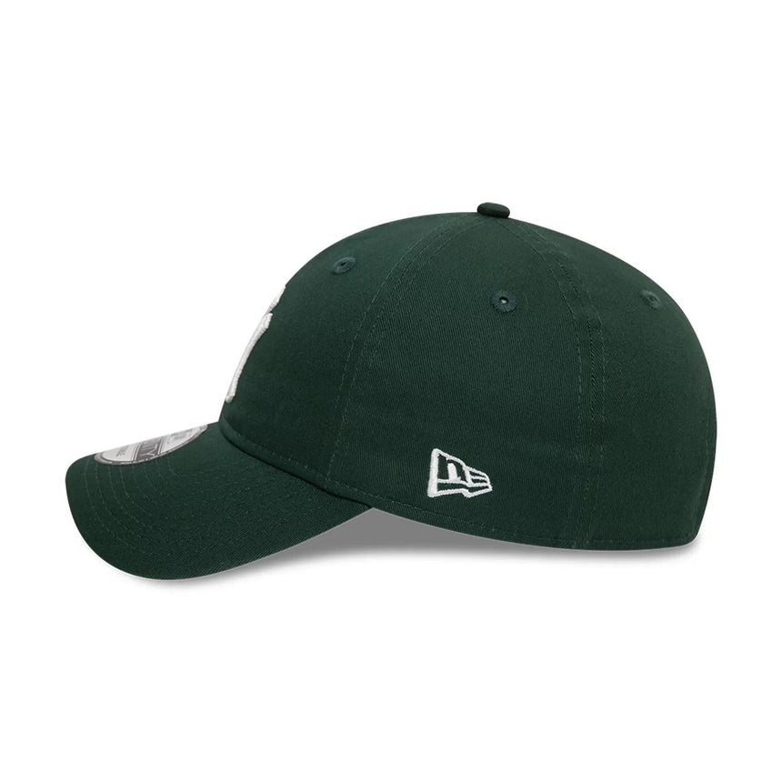 Casquette des Yankees de New York, New Era, 9TWENTY, essentiel, vert