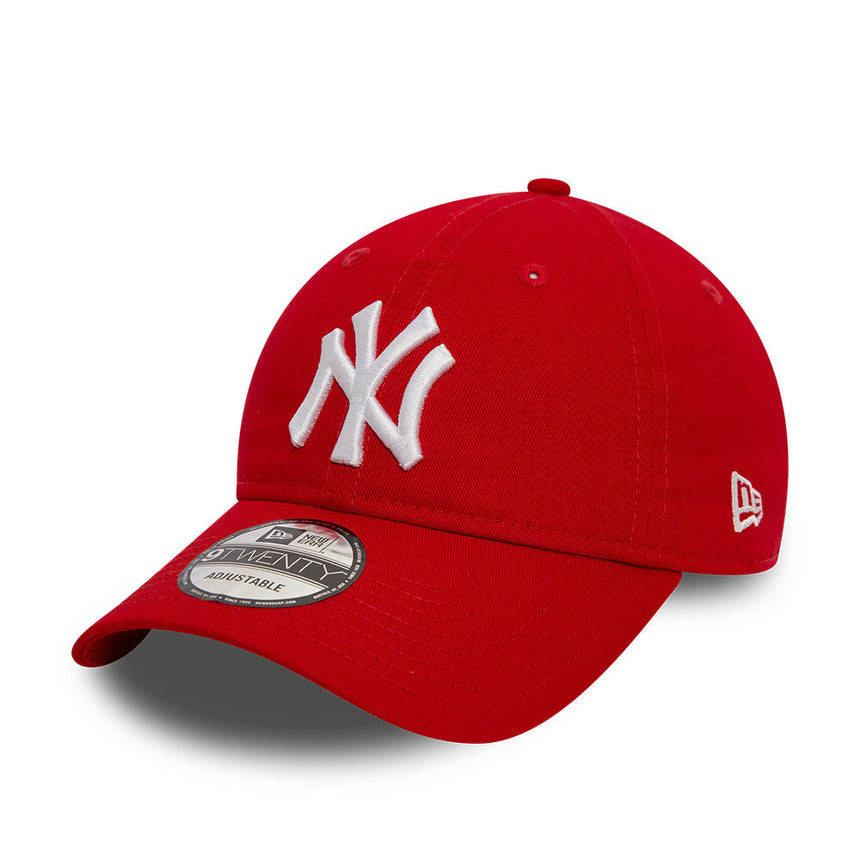 Casquette des Yankees de New York, New Era, 9TWENTY, essentielle, rouge