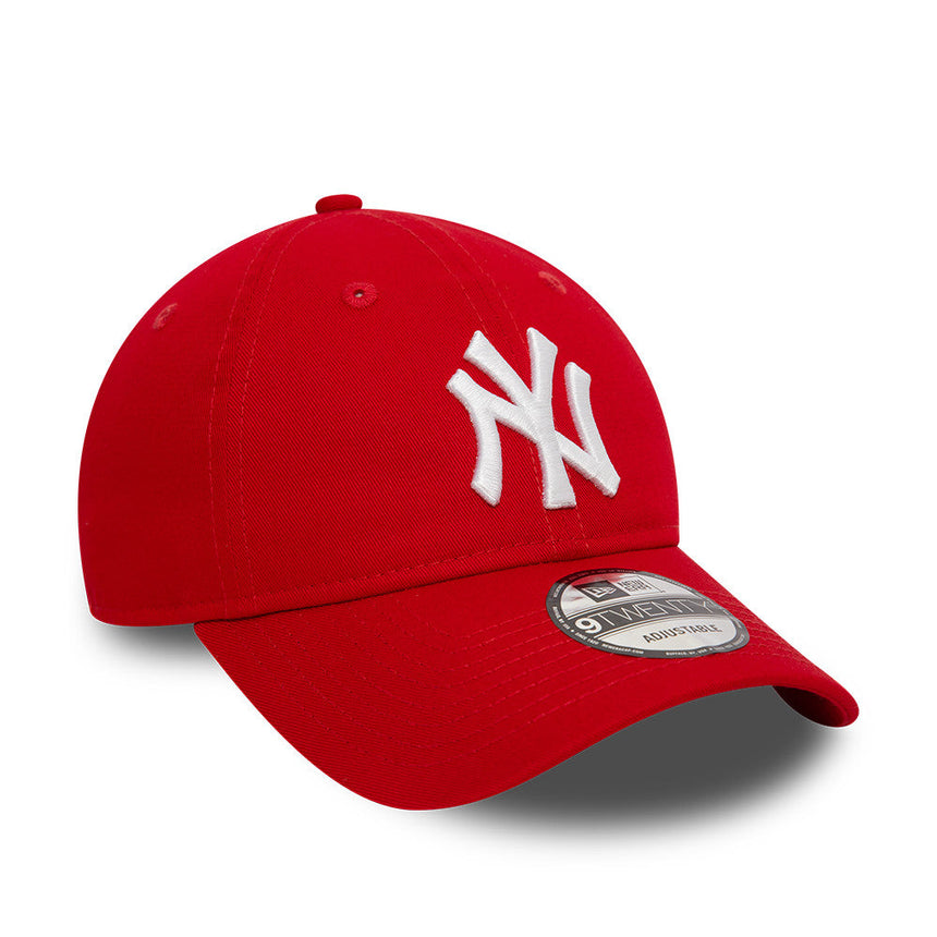 Casquette des Yankees de New York, New Era, 9TWENTY, essentielle, rouge