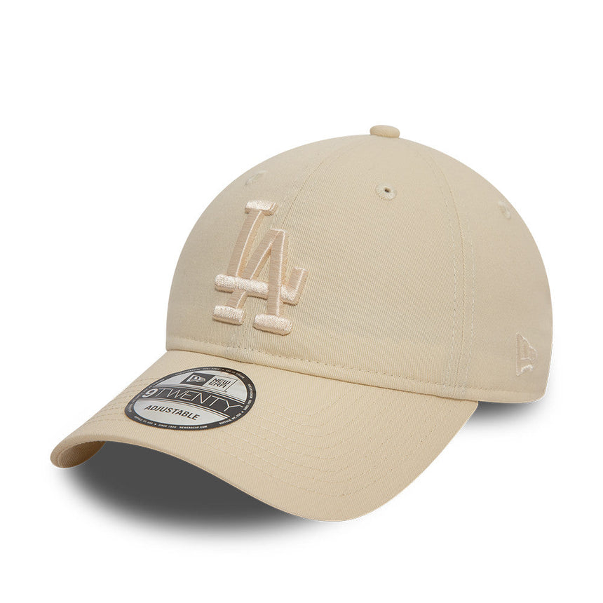 Casquette des Dodgers de Los Angeles, New Era, 9TWENTY, essentiel, beige