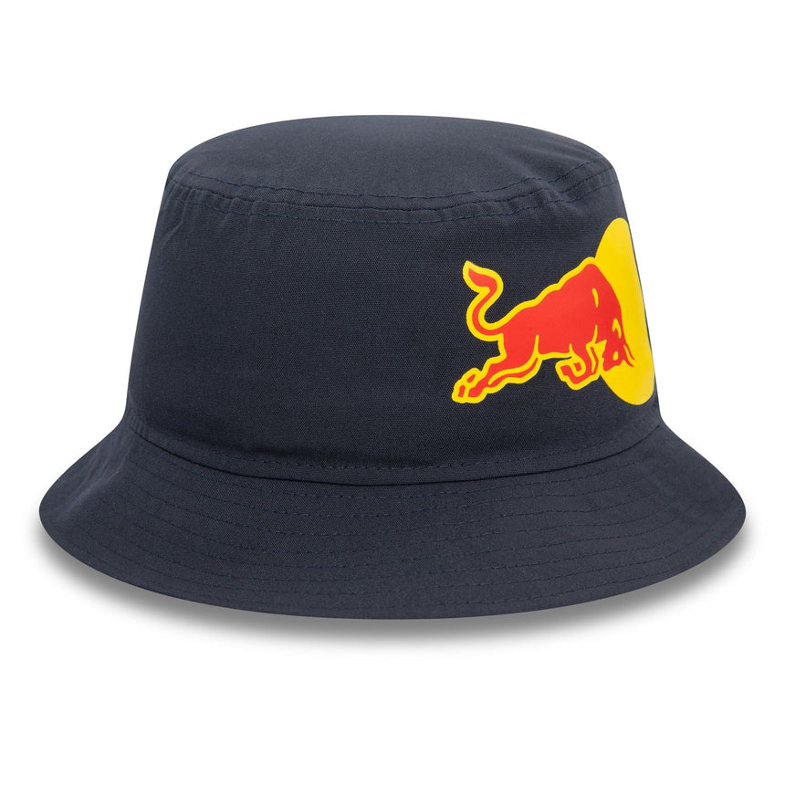 Gorra de pescador Red Bull, New Era, con gráfico, azul
