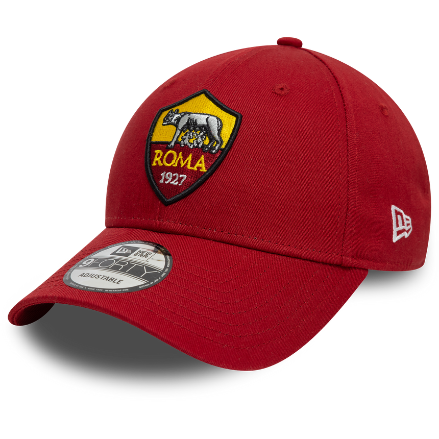 Casquette AS Roma, New Era, 9FORTY, Core, rouge