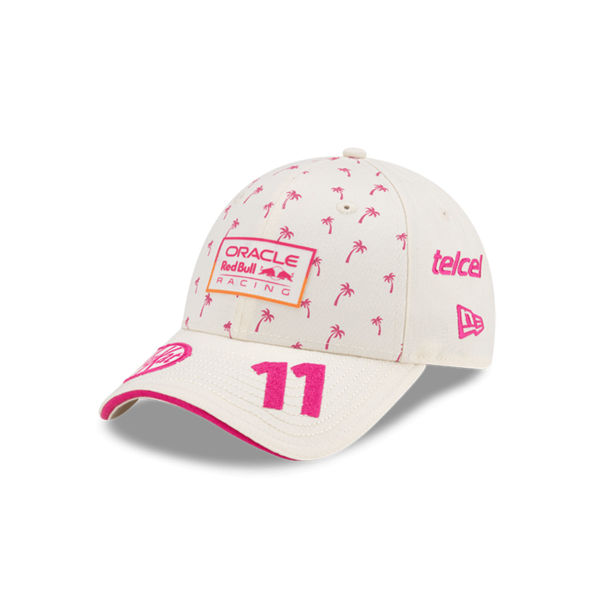 Red Bull, New Era, 9FORTY, Sergio Perez, Miami Edition, White Cap
