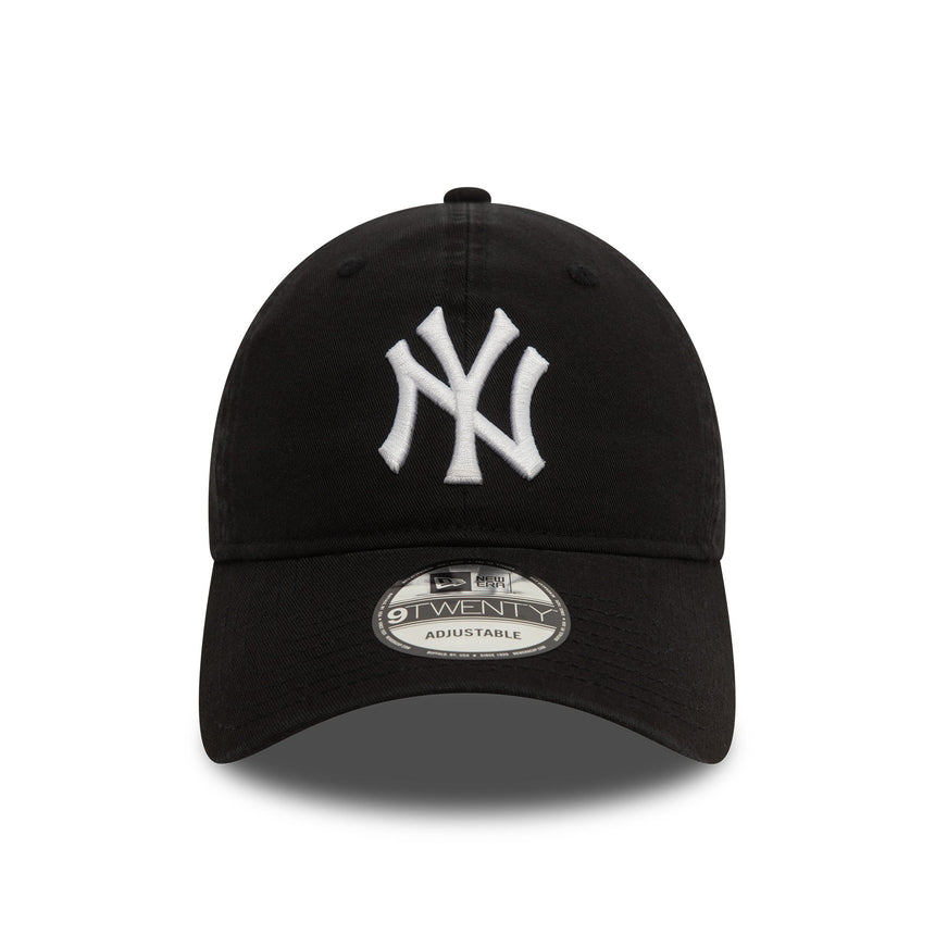 Casquette des Yankees de New York, lavée, New Era, 9TWENTY, noire