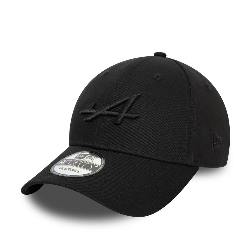 Casquette Alpine, embossée. New Era, 9FORTY, noir