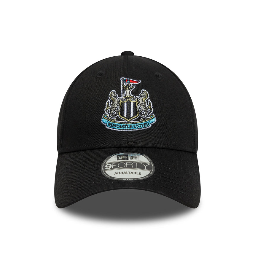 Casquette Newcastle United FC, New Era, 9FORTY, Core, noir