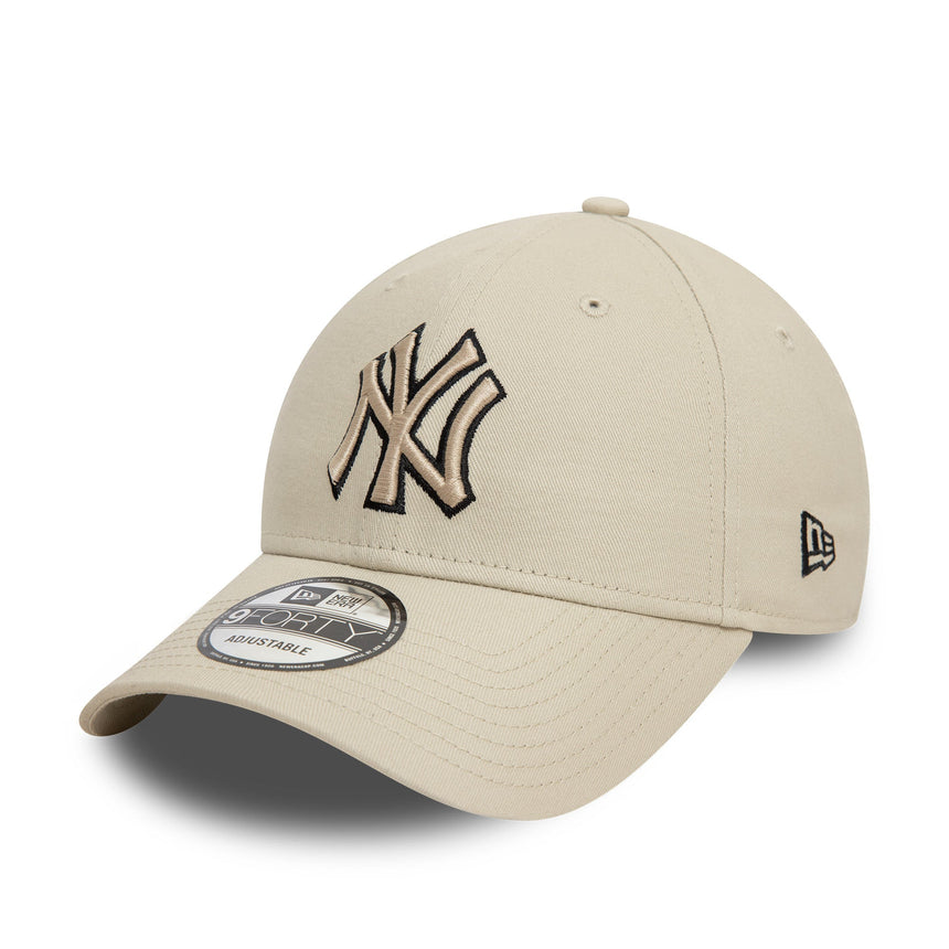 Casquette New York Yankees, New Era, 9FORTY, beige