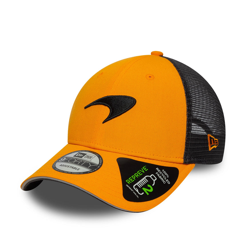 McLaren, Paddock, New Era, 9FORTY, Orange Baseball Cap 🔥