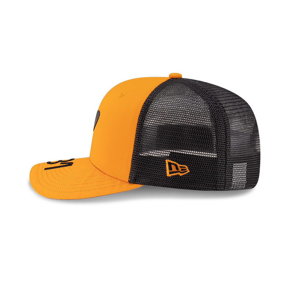 Casquette de baseball McLaren, Oscar Piastri, New Era, 9SEVENTY SS, Orange 🔥