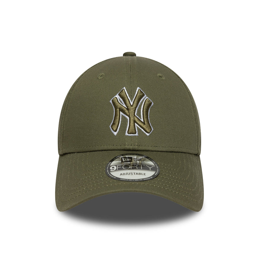 Casquette New York Yankees, New Era, 9FORTY, kaki