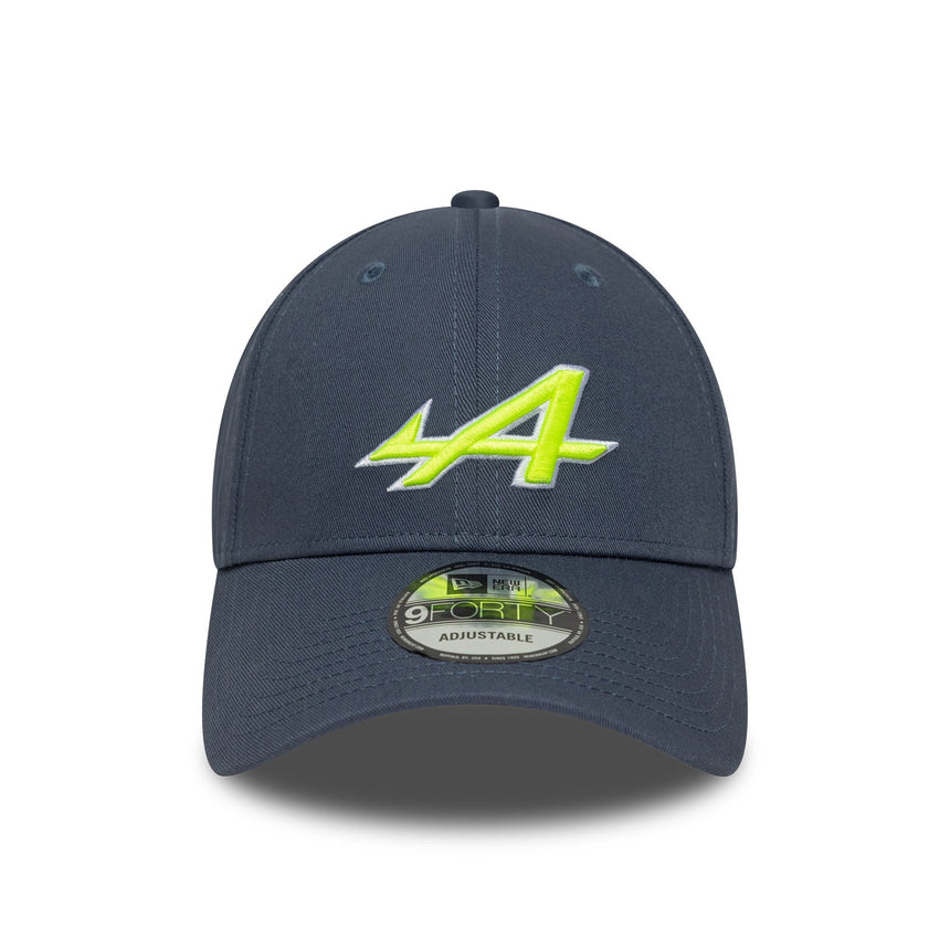 Casquette Alpine, POP, New Era, 9FORTY, bleu