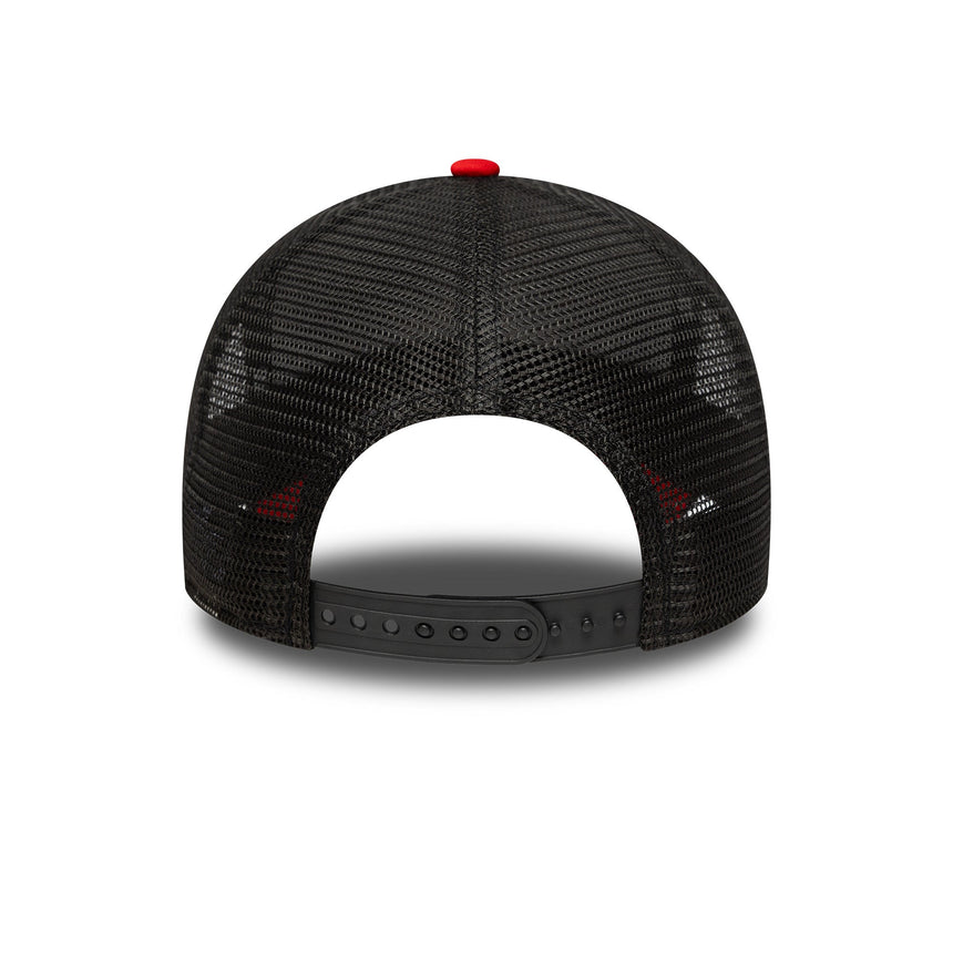 Aprilia, casquette trucker A-Frame, noir