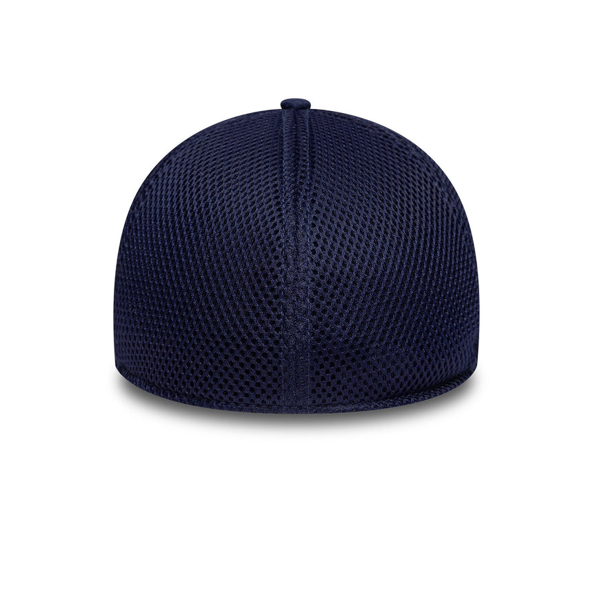 casquette Haas, mesh à motif dashmark, 39THIRTY, ajustement stretch, New Era, bleu