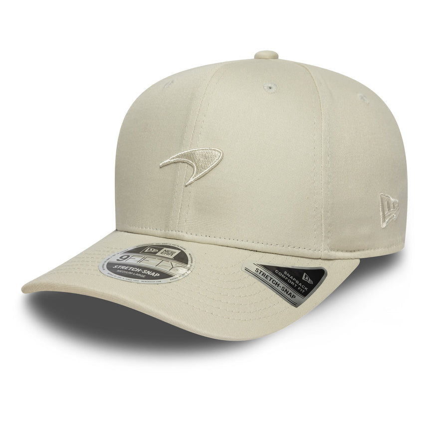 Casquette McLaren, saisonnière, New Era, 9FORTY, beige