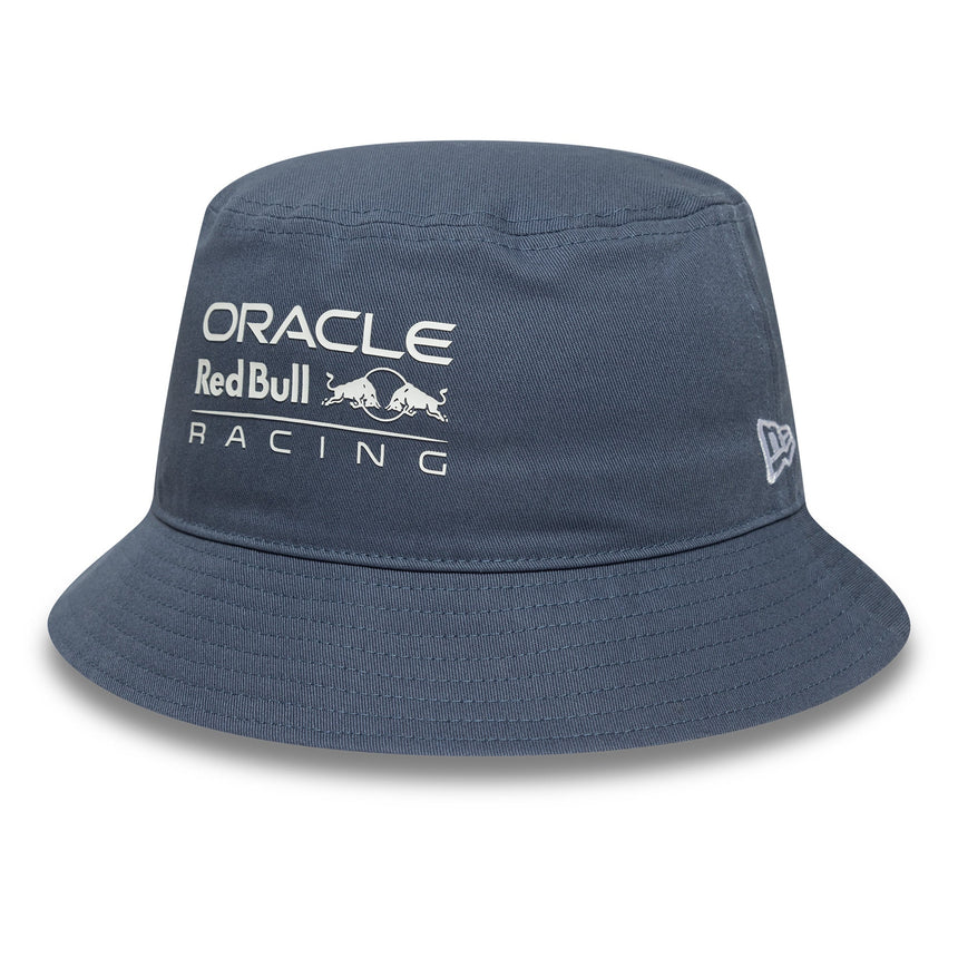 Chapeau seau Red Bull Racing, saisonnier, évasé, New Era, 9FORTY, bleu