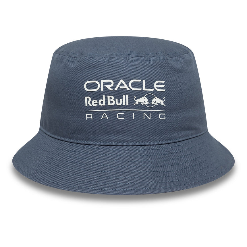 Chapeau seau Red Bull Racing, saisonnier, évasé, New Era, 9FORTY, bleu