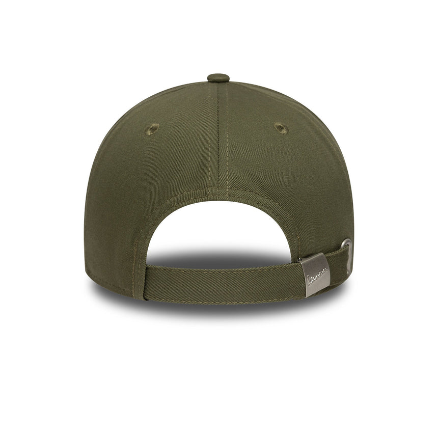 Casquette Vespa, saisonnière, New Era 9FORTY, verte