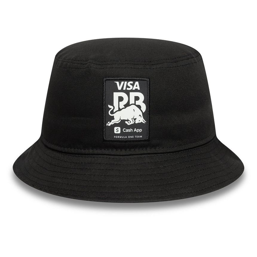 Casquette bucket Visa RB, de saison, ajustée, New Era, 9FORTY, noir