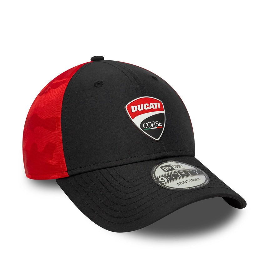 Casquette Ducati, Logo, New Era, 9FORTY, multicolore