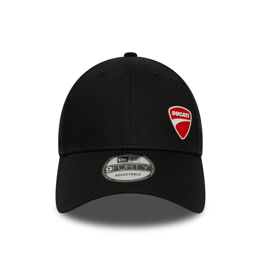 Casquette Ducati, New Era, 9FORTY, noire
