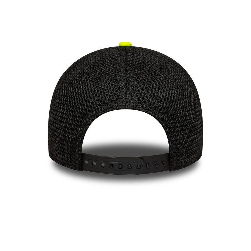 Casquette Valentio Rossi n°46, trucker, VR46, New Era, 9FORTY, noire