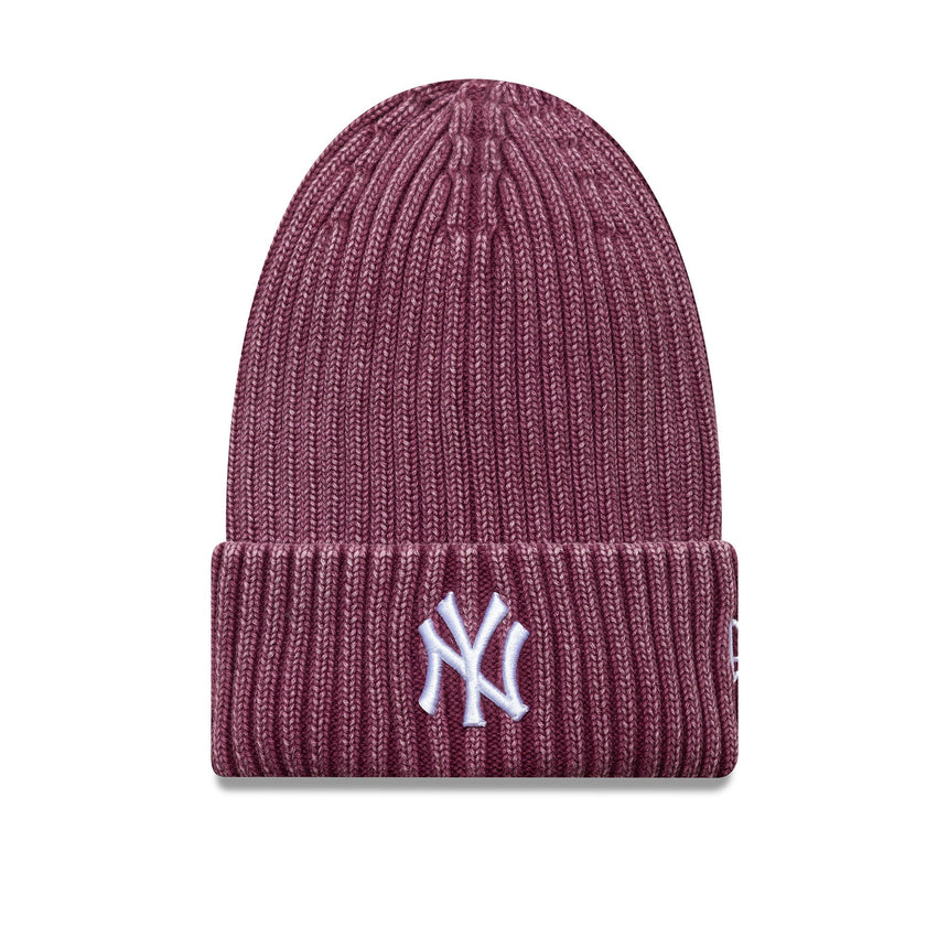 New York Yankees, bonnet lavé, MLB, New Era, rouge