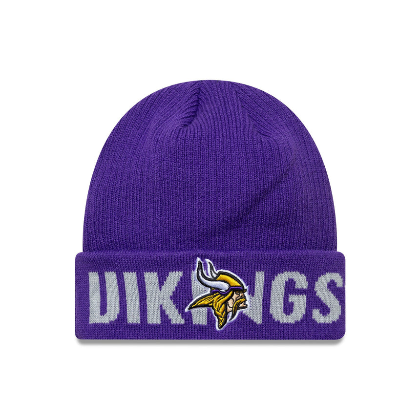Bonnet des Vikings du Minnesota, logotype, violet