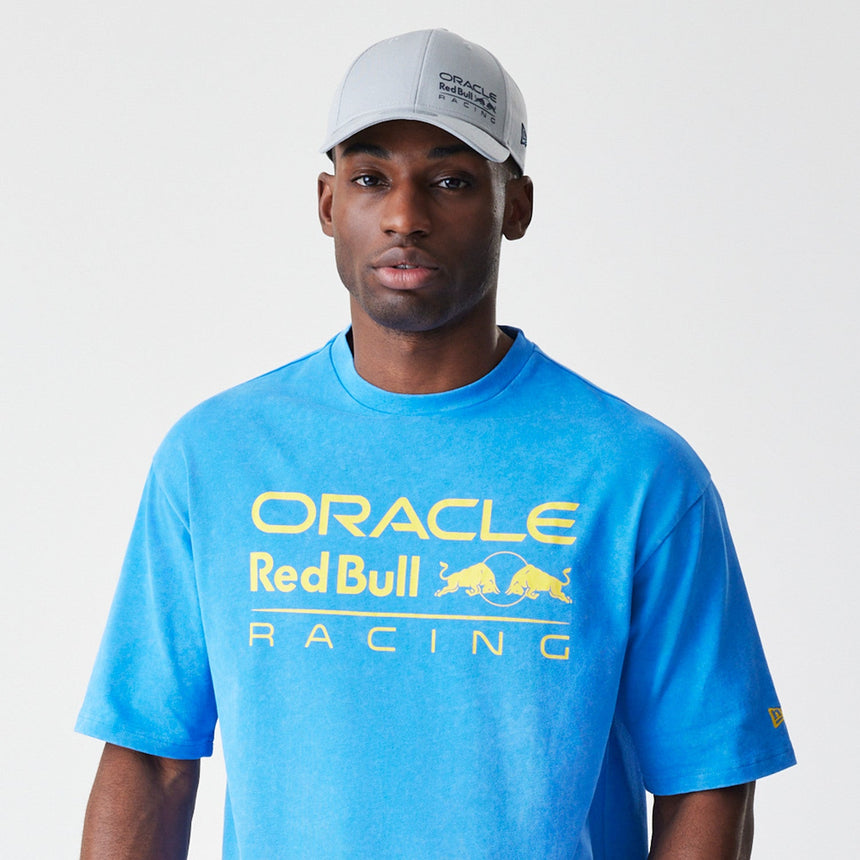 T-shirt Red Bull Racing, oversize, New Era, bleu