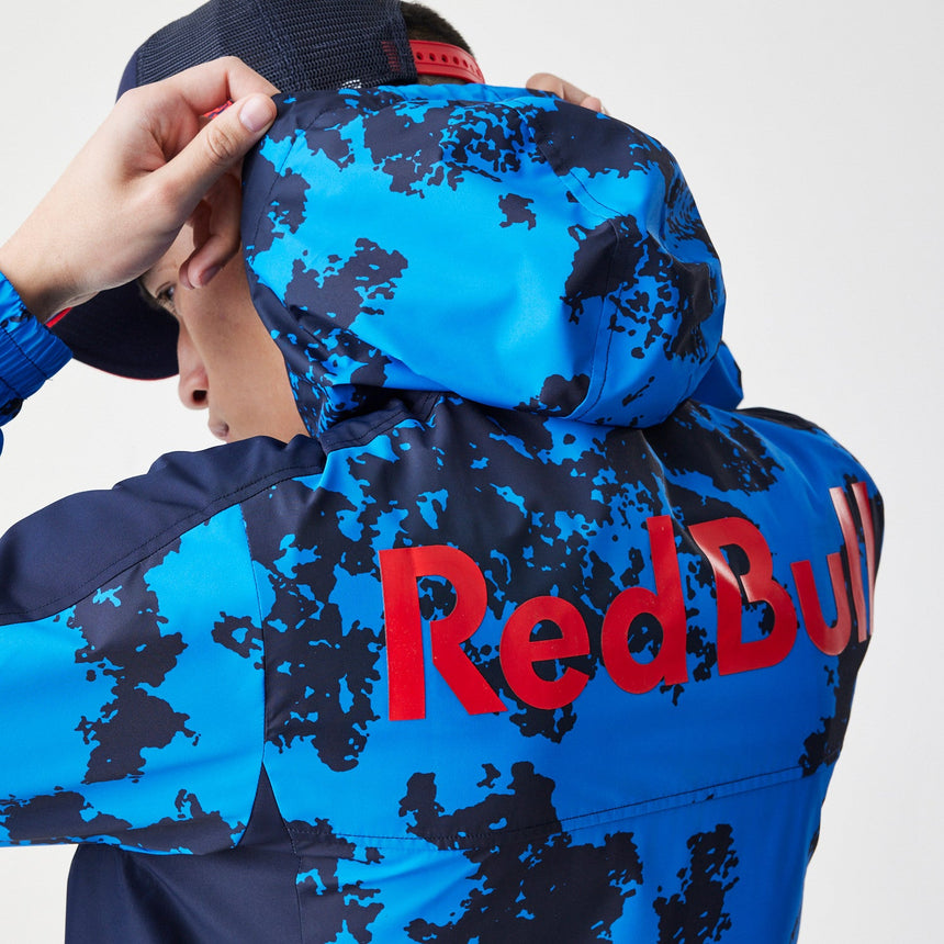 Veste Red Bull Racing, Windrunner, New Era, camouflage bleu