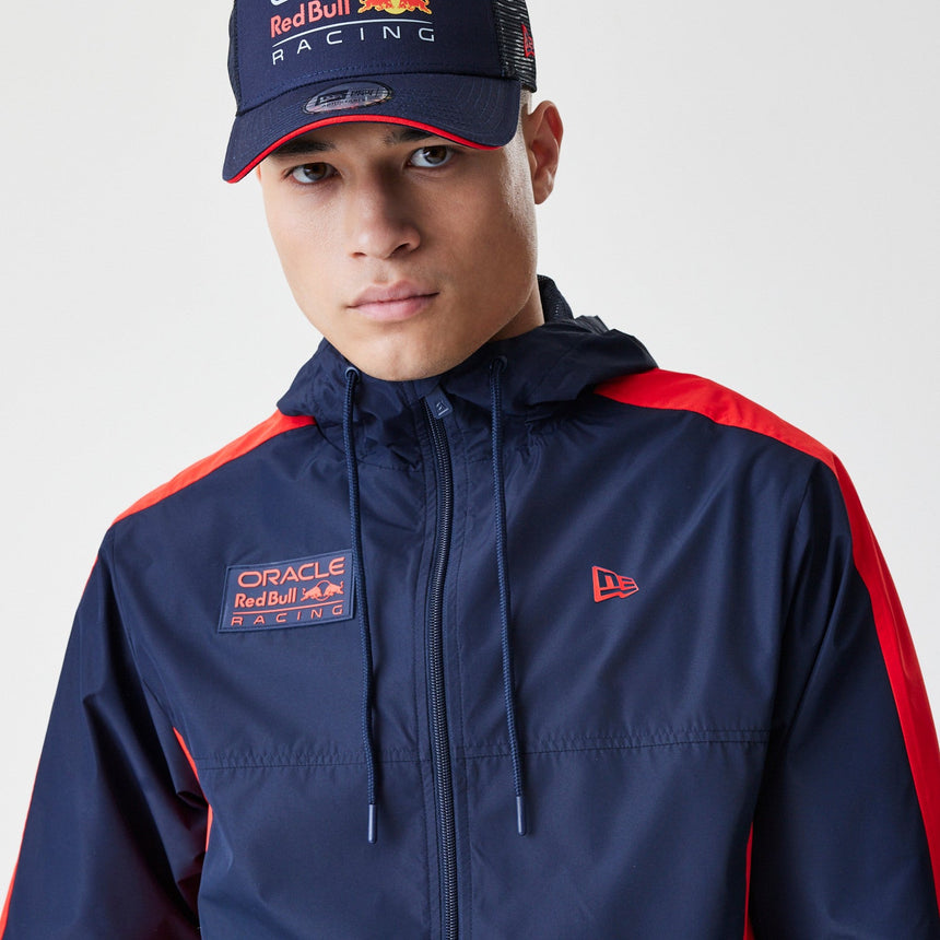 Veste Red Bull Racing, Windrunner, New Era, bleu