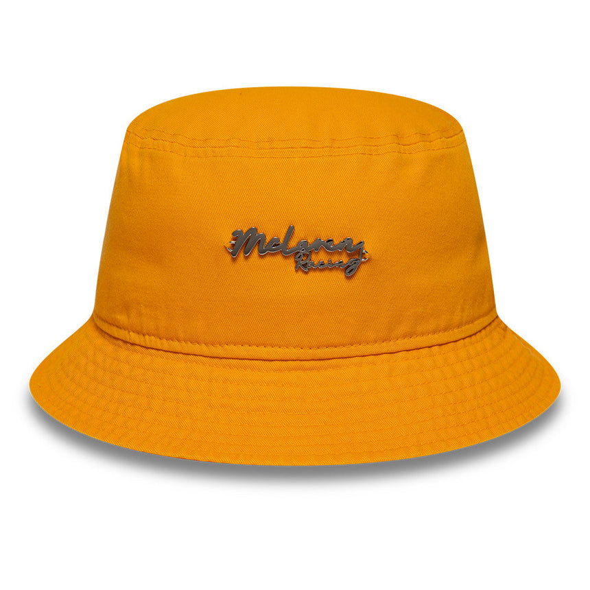 McLaren x Reiss casquette bucket, à coupe fuselée, New Era, orange